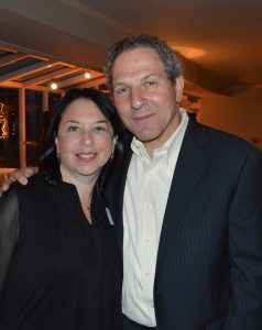 Guests Joyce and Joel Seligman, President & CEO, Northern Westchester Hospital.