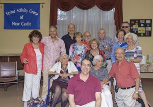 Family and friends came from around the county and around the country to help Esther Miller celebrate her 100th birthday. 