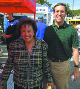 Community Day 2015: Rep. Lowey with our State Assemblyman David Buchwald